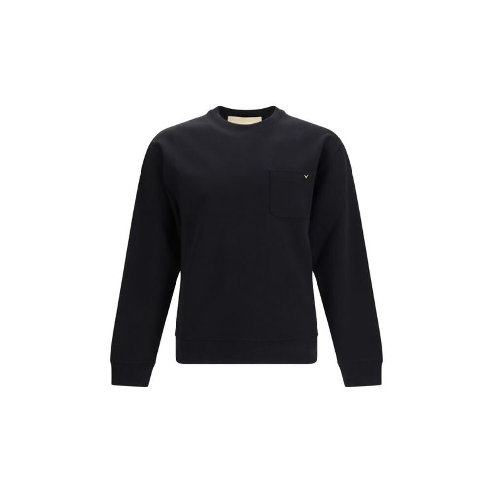 Valentino Men Cotton Jersey Crewneck Sweatshirt